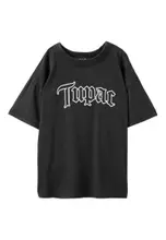 Licensed Black Wash/Tupac Logo
