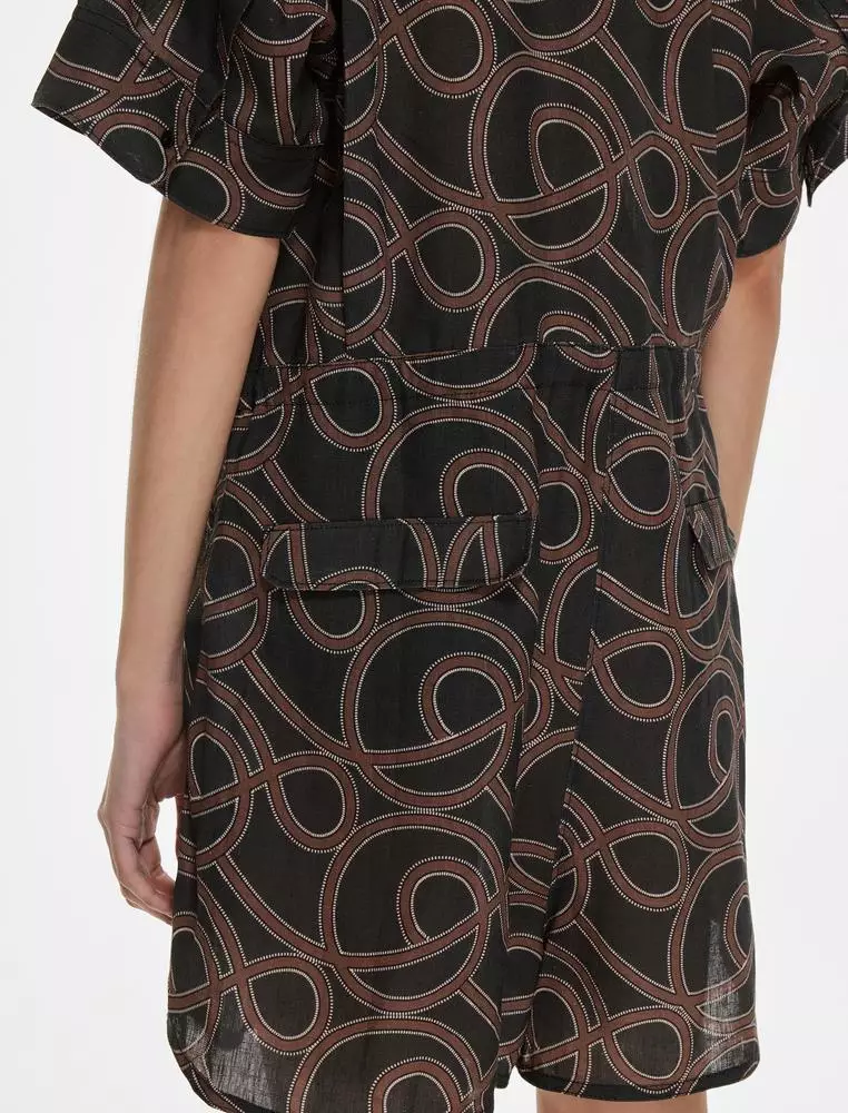 JNBY Women's Music Note Print Jumpsuit