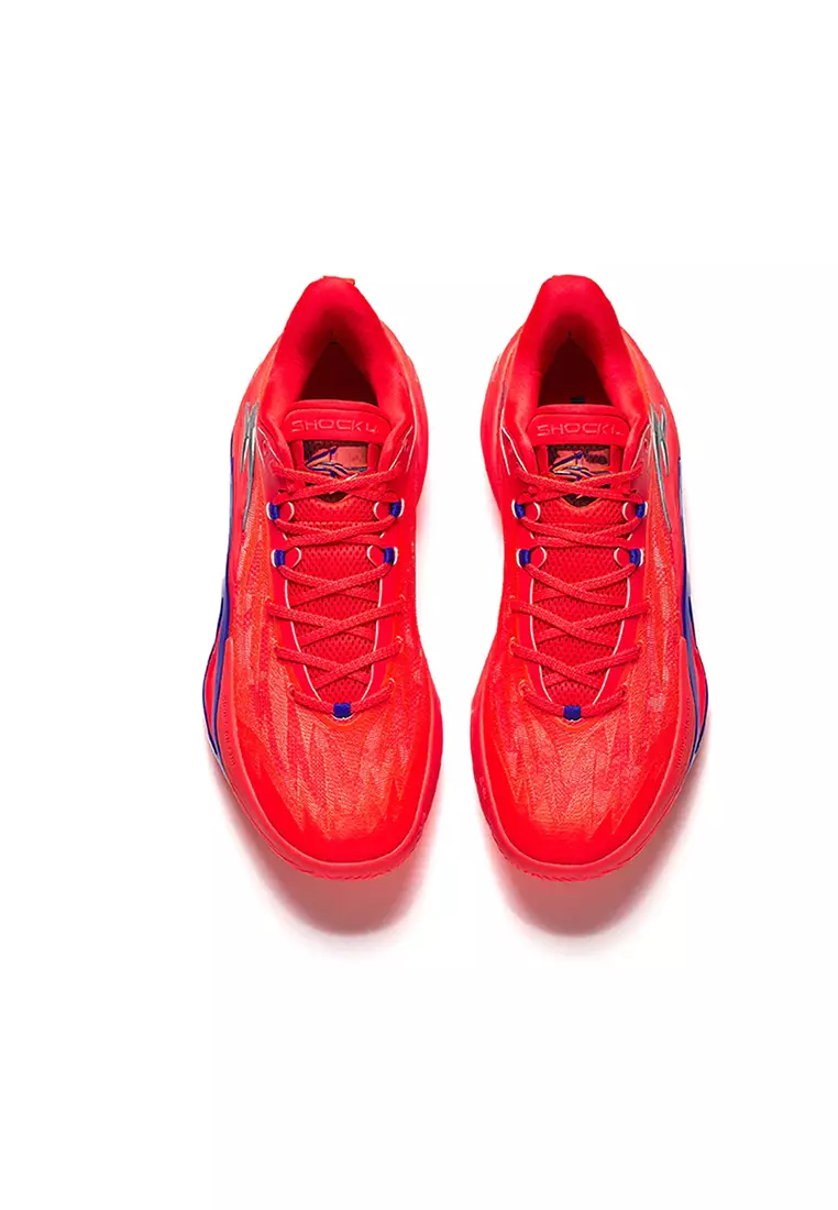 Men Shock Wave 7 Basketball Shoes Professional Cushioning Performance Sports Shoes 1125C1126A