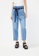 Sisley blue "Eco Denim" jeans with sash 8021CAA6C9A7FCGS_1