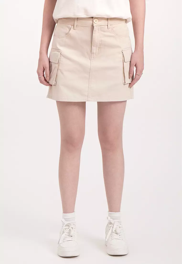 Cargo Skort with Lining
