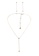 ALDO gold Mirutha Necklace & Earrings Set F6C4DAC43E038DGS_1