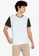 ZALORA BASICS multi Contrast Sleeve T-Shirt 07A7BAA2F12F96GS_1
