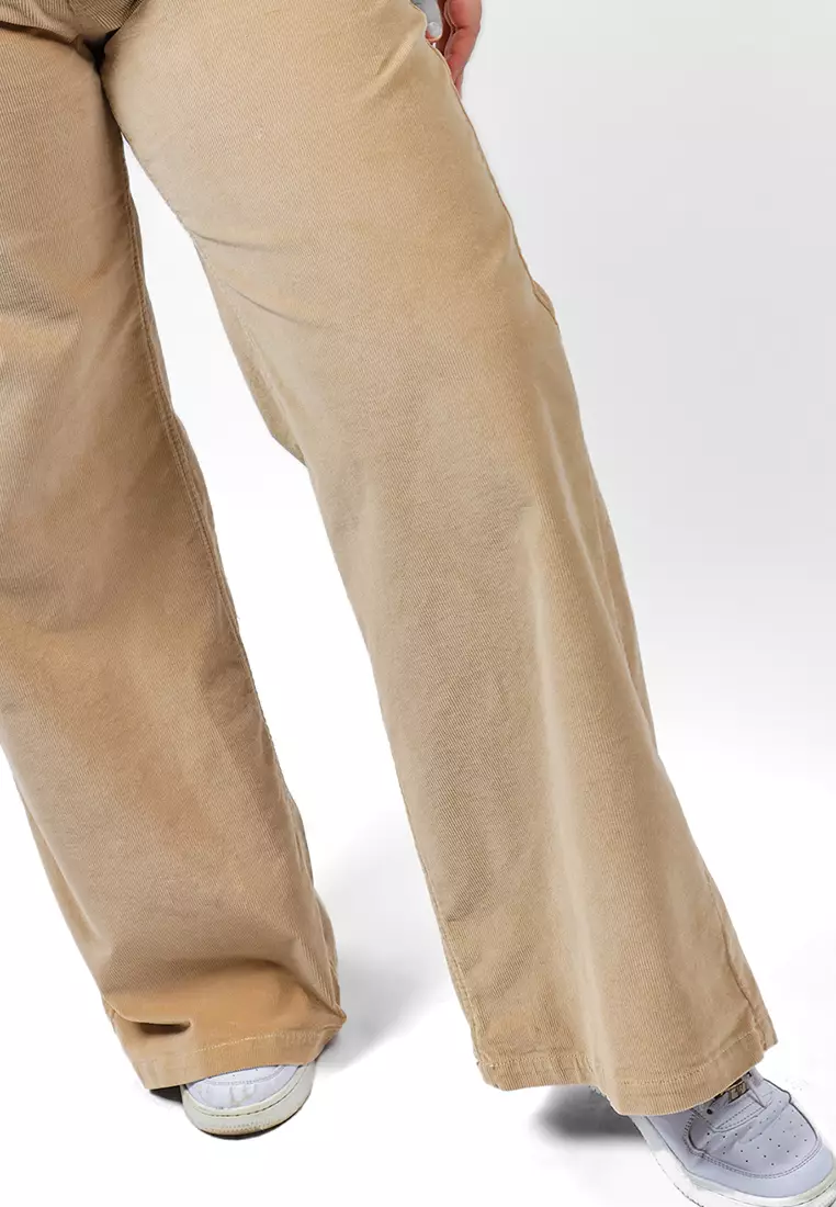Corduroy Wide Leg Pants