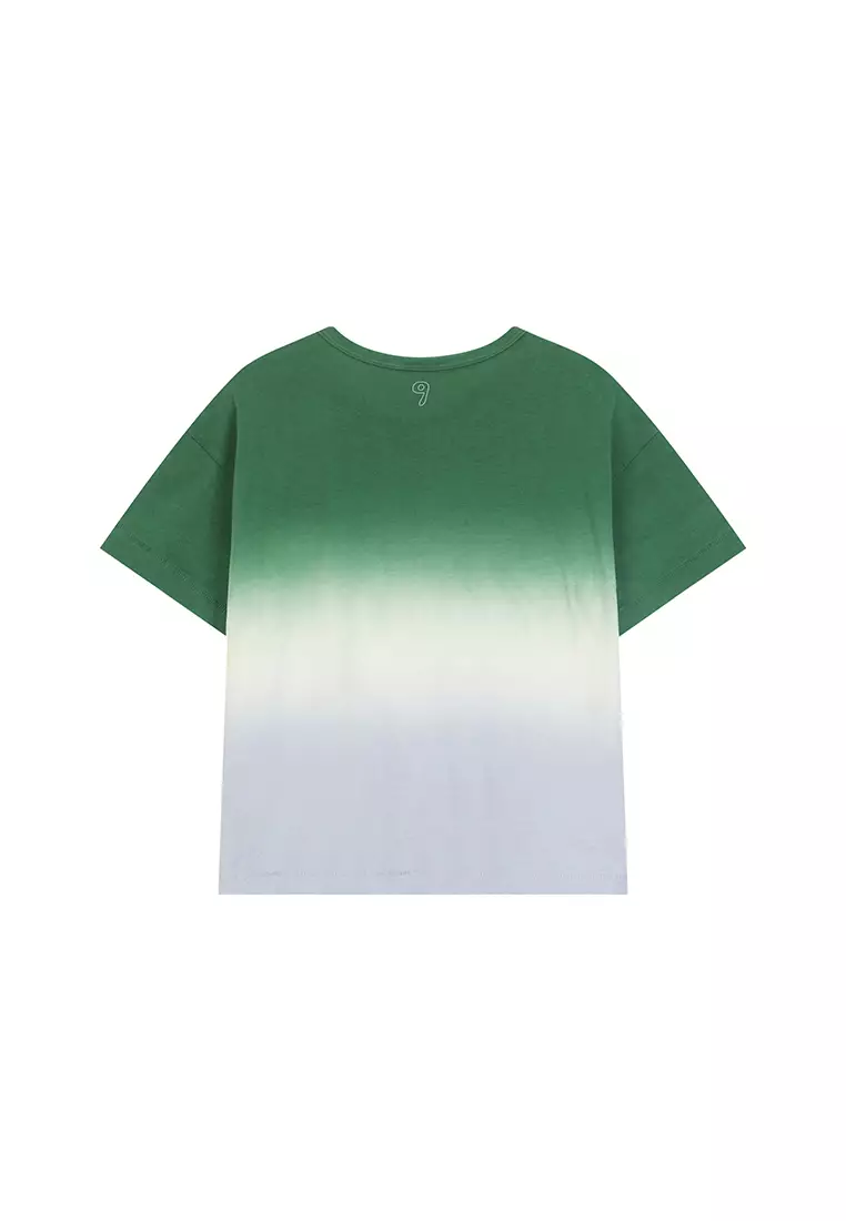 Dip Dye Shirt With Front Pocket