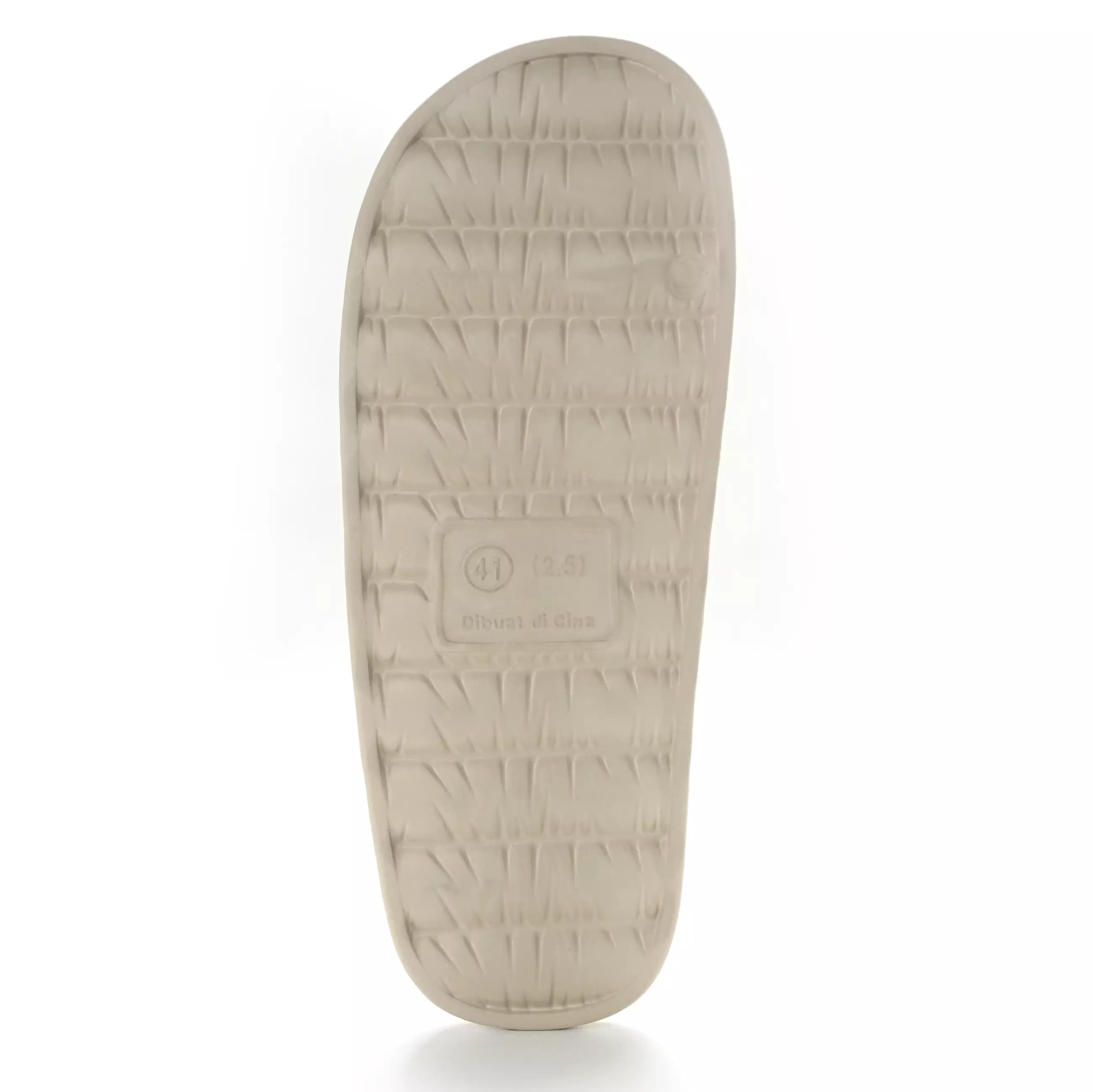 ZANDILAC - SANDAL WANITA DEWASA CH220345WD - COKLAT JAHE full karet