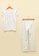 LC WAIKIKI white Short Sleeve Cotton Pajamas Set 532F9AA305471FGS_6