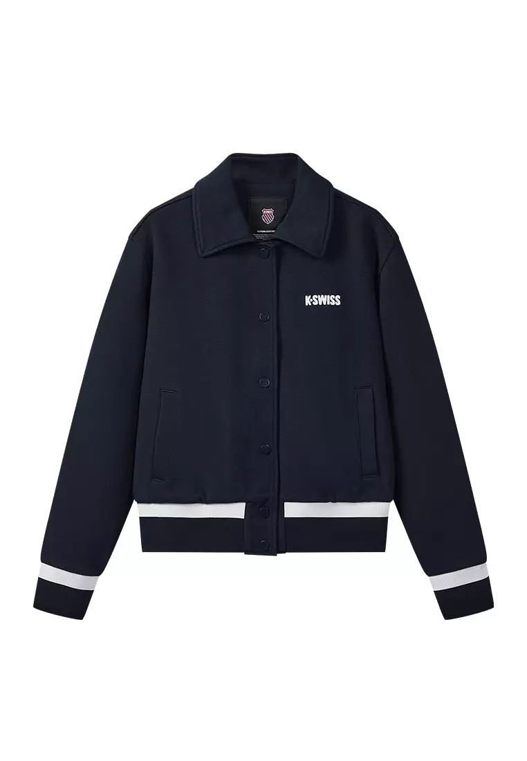 女裝 K-SWISS LOGO 拼色外套