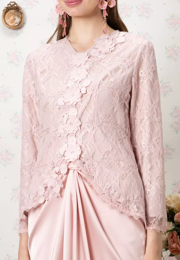 AMNA APPLIQUE LACE KURUNG