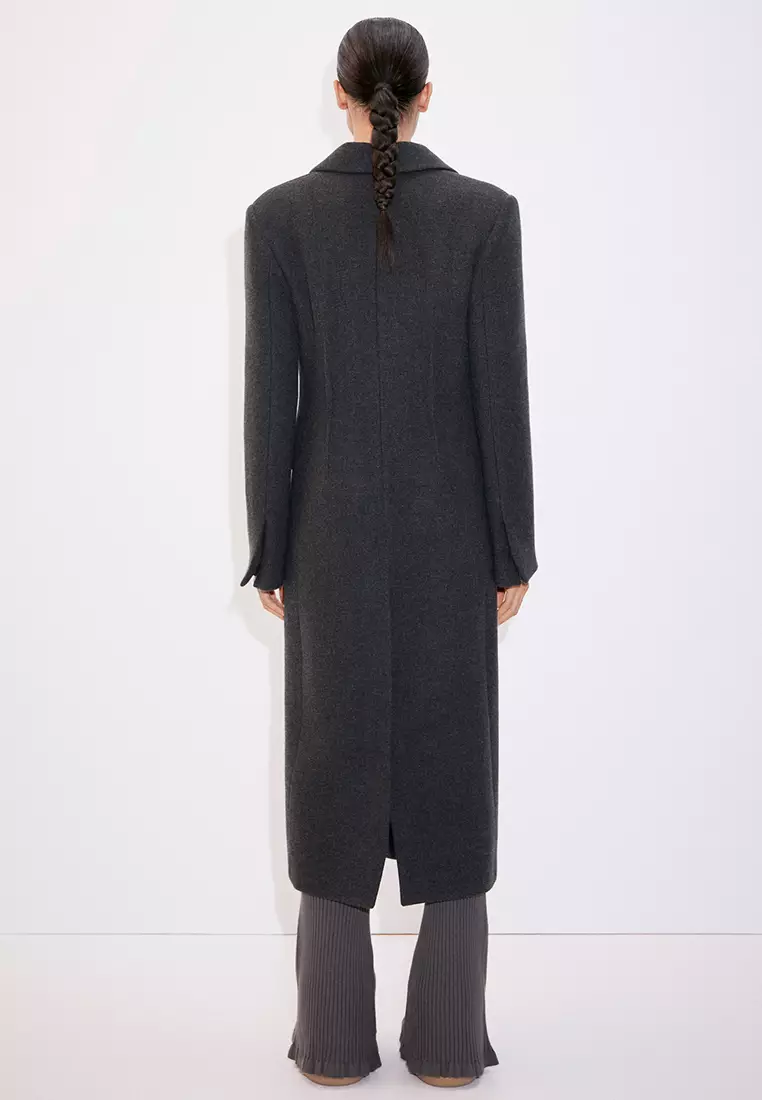 Men's 100 percent wool coat on sale