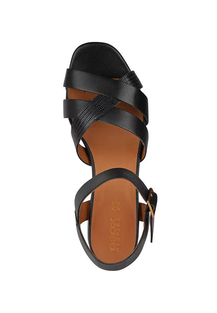 Women's D Genziana Mid B Heeled Sandals