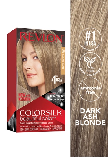 REVLON Colorsilk Beautiful Color Permanent Hair Color (Dark Ash Blonde) |  ZALORA Philippines