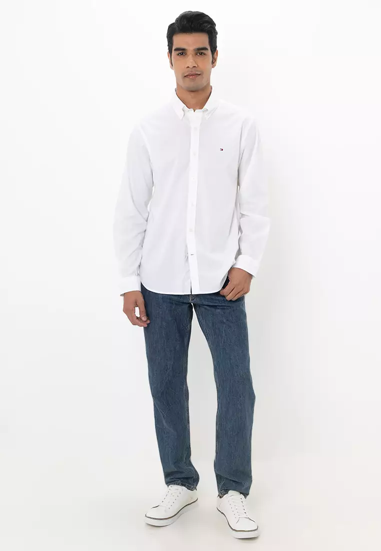 Oxford Solid Long Sleeves Shirt - Tommy Mainline