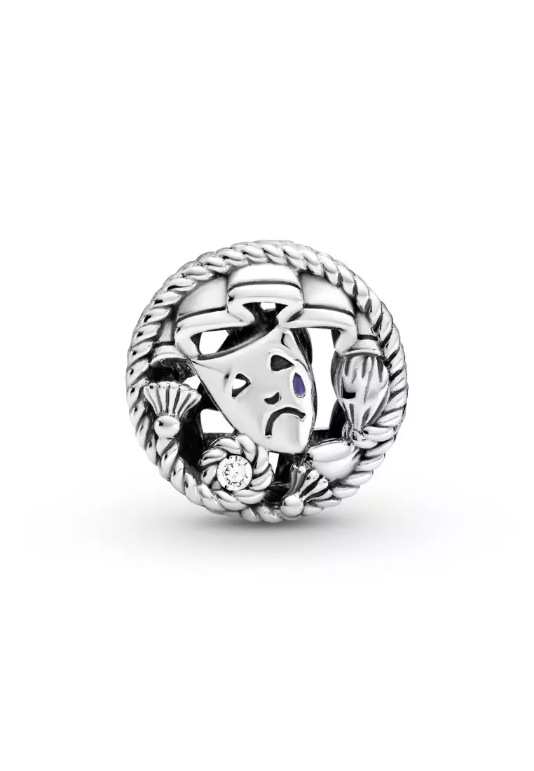 Buy PANDORA Pandora Comedy & Tragedy Drama Masks Charm Online ZALORA