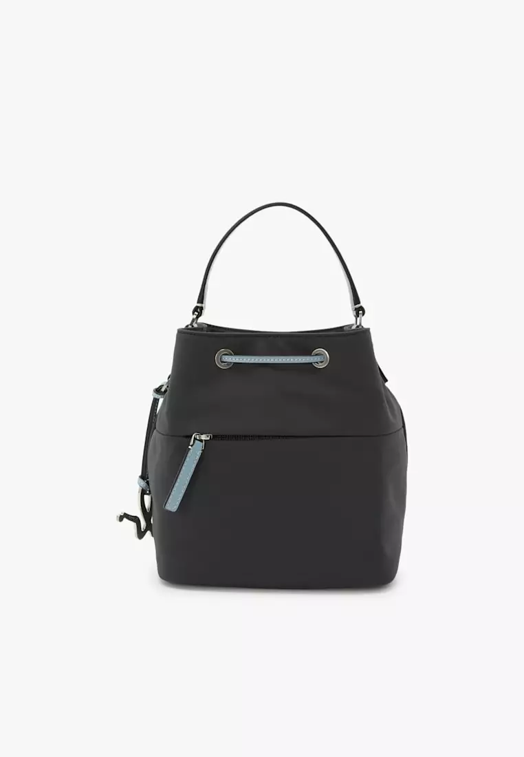 Drawstring Top-Handle Bag