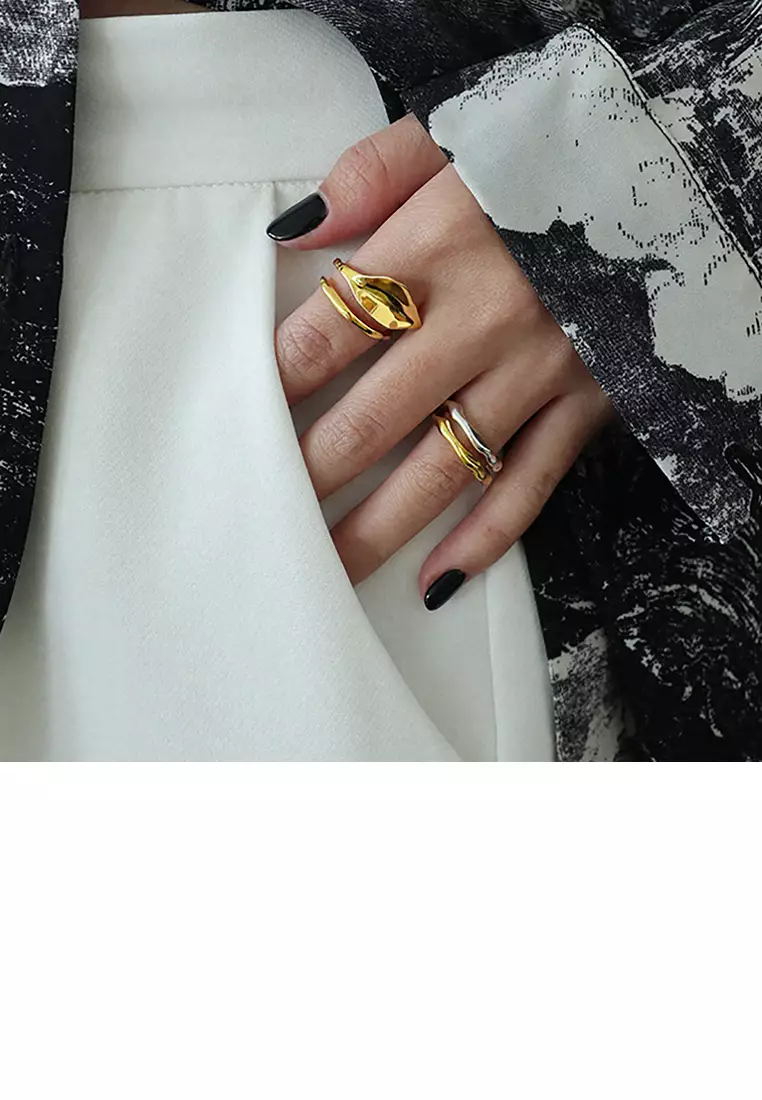 Buy Mooclife 925 Sterling Silver Simple Fashion Irregular