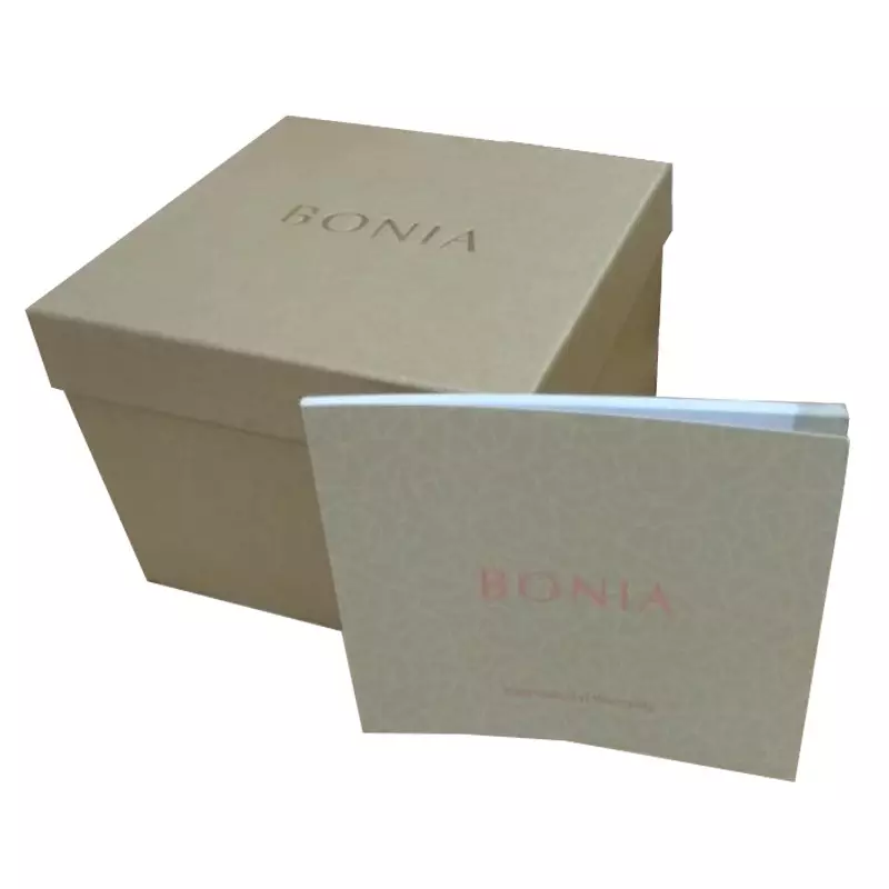 Bonia B10112-1632 - Jam Tangan Pria  - Silver Rosegold