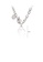 Glamorousky silver Simple and Fashion Heart-shaped 316L Stainless Steel Necklace DB1D8ACC579CF8GS_2
