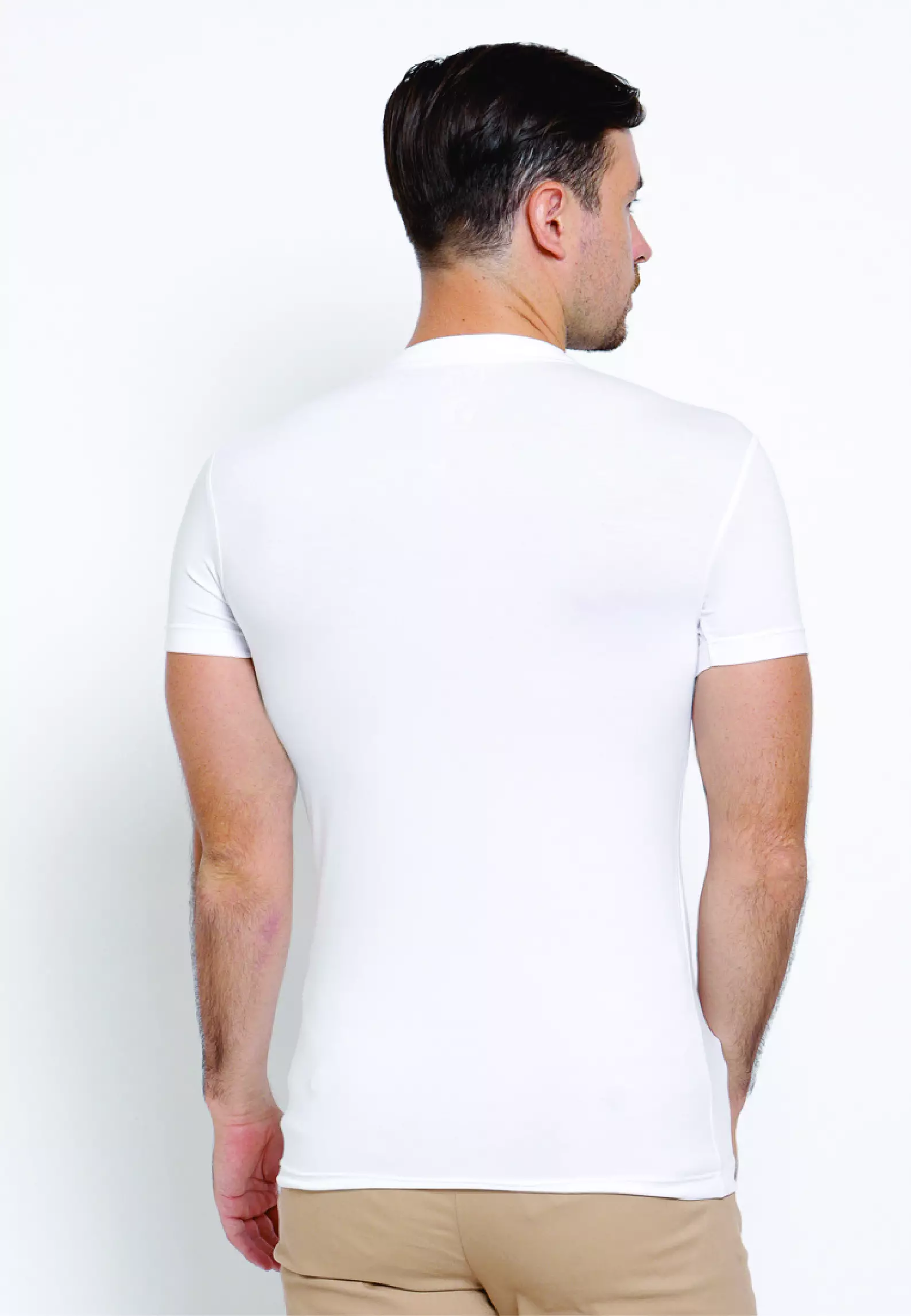 Byford Kaos Dalam Kerah V Neck 1 pcs/pack