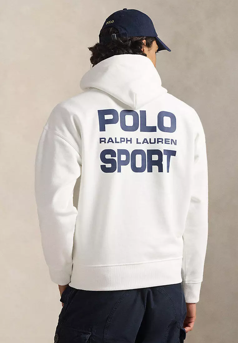 Relaxed Fit Polo Sport Fleece Hoodie