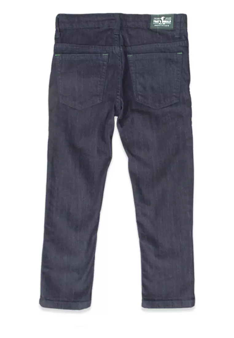 Jeans/ Celana Denim Anak Laki Dark Black/ Donald Duck Basic