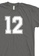 MRL Prints grey Number Shirt 12 T-Shirt Customized Jersey 17C26AAD668BB6GS_2