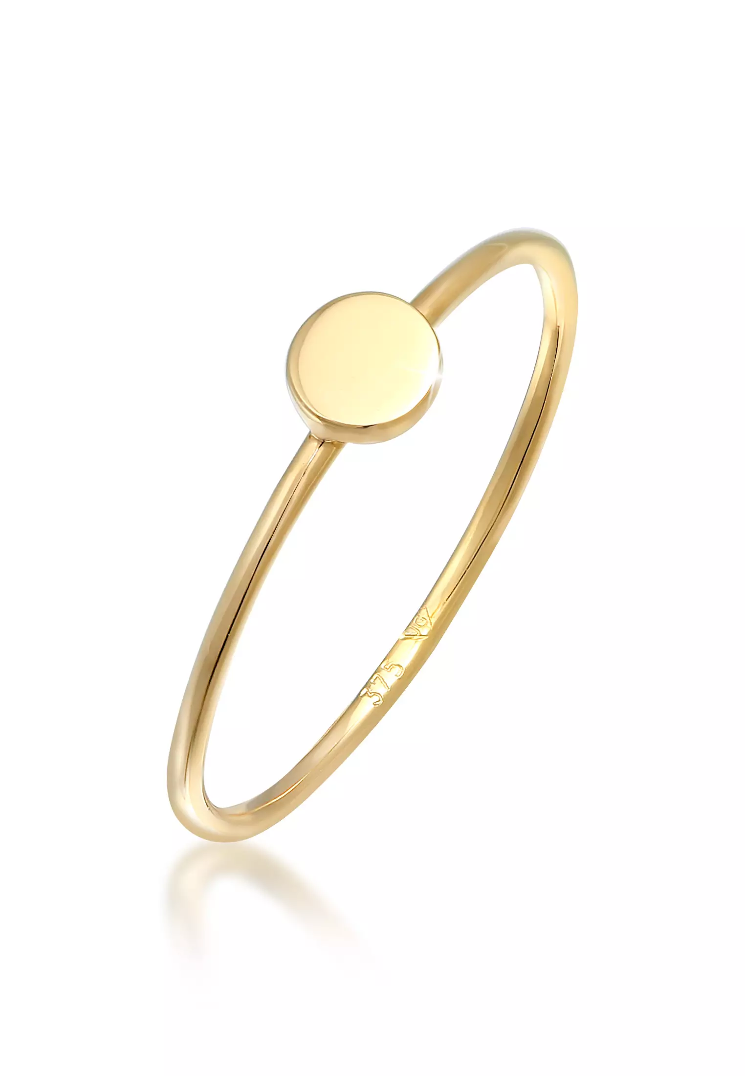 Gold deals circle ring