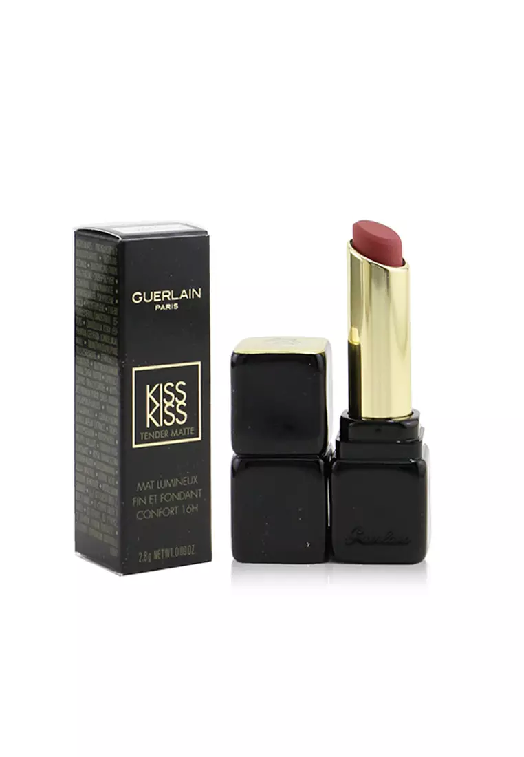 Discount on Guerlain  shoes - SKU: Guerlain - Kisskiss Tender Matte Lipstick - # 214 Romantic Nude 2.8g/0.09oz