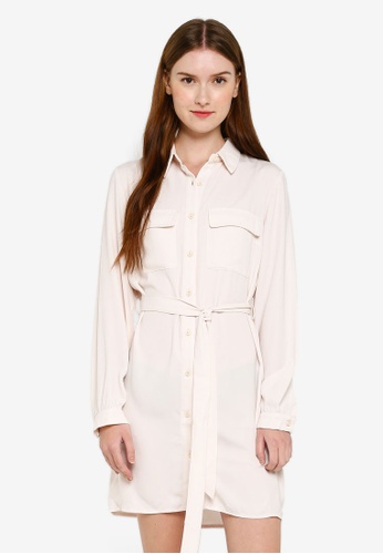Buy Forever 21 Long Sleeve Shirt Dress Online Zalora Malaysia