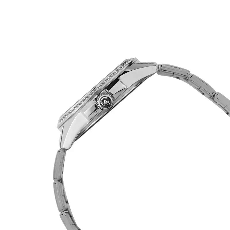 Jam Tangan Wanita Alexandre Christie AC 2A49 BF BSSDG Ladies Grey Dial Stainless Steel Strap