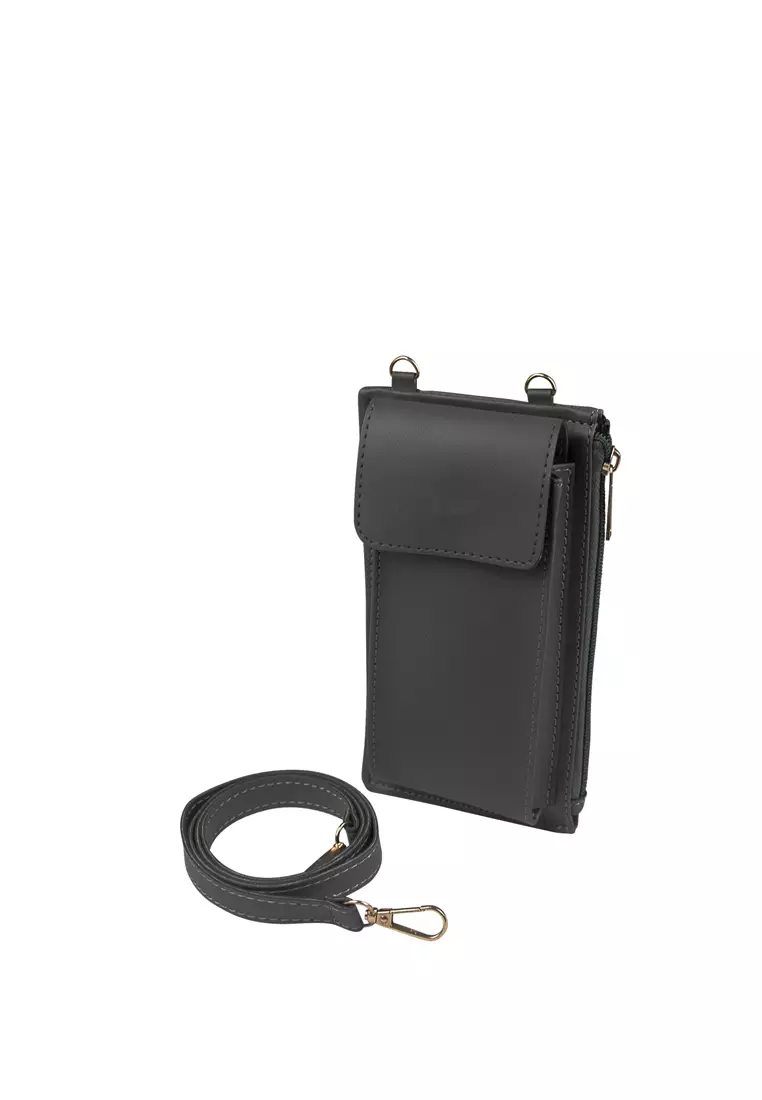 MYNT by MAYONETTE Hyuna Dompet Wanita Tempat HP dan Uang Selempang Wanita Model Terbaru 2020 Korea - Grey