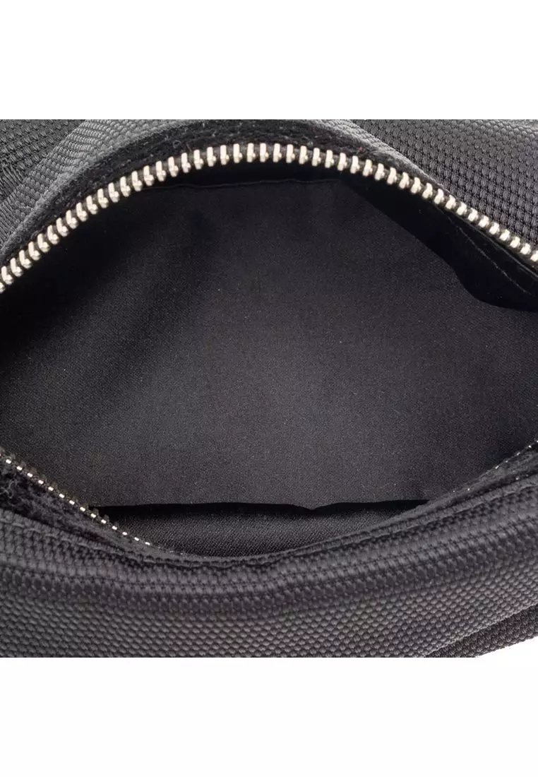 Pre-Loved Saint Laurent Nylon Logo Shoulder Bag