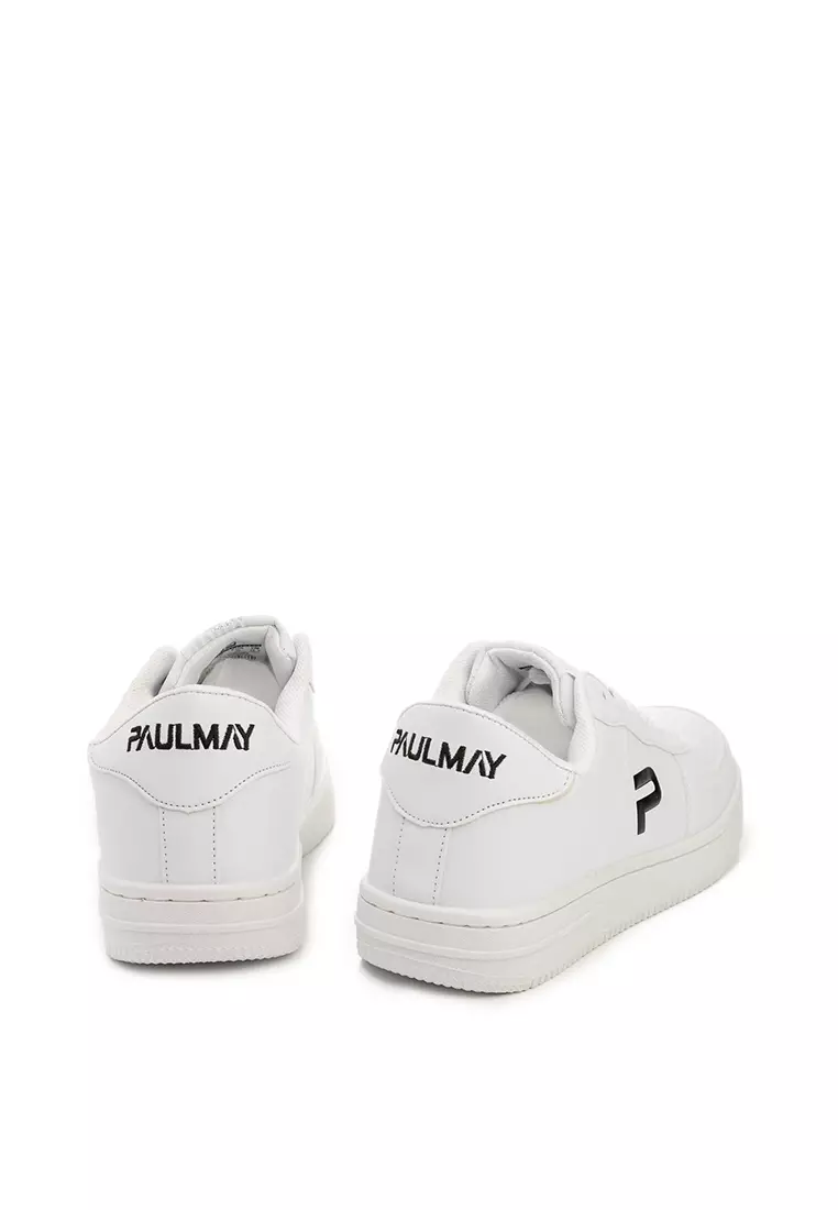 PAULMAY - Sepatu Sneakers Pria Denver - White Black