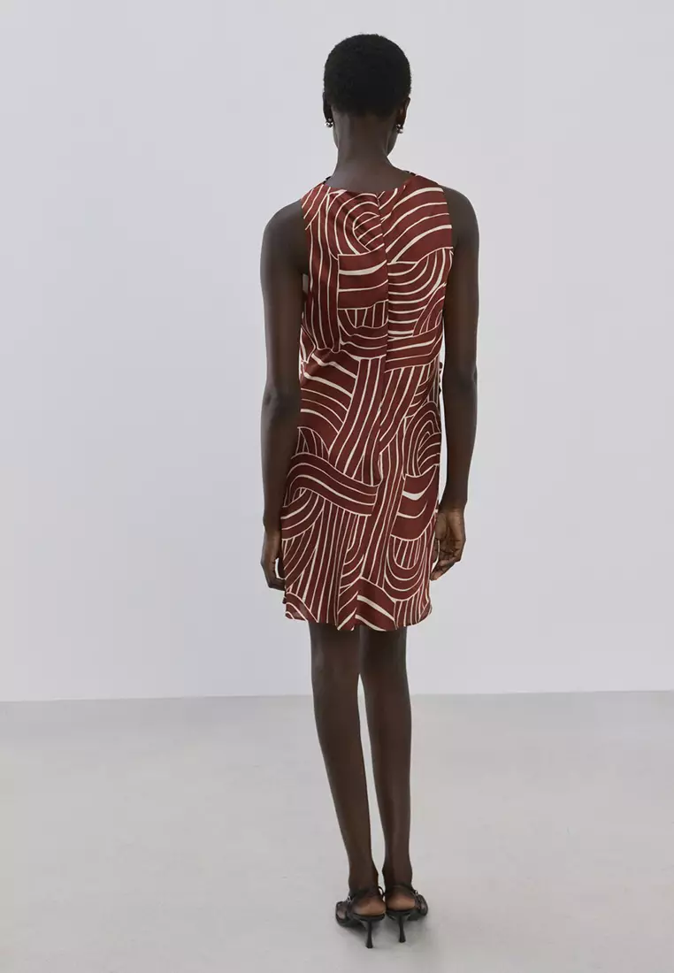 Geometric Print Dress