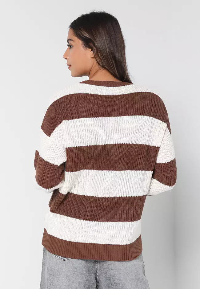 Buy Hollister Oversized Crew Neck Sweater 2023 Online | ZALORA Philippines