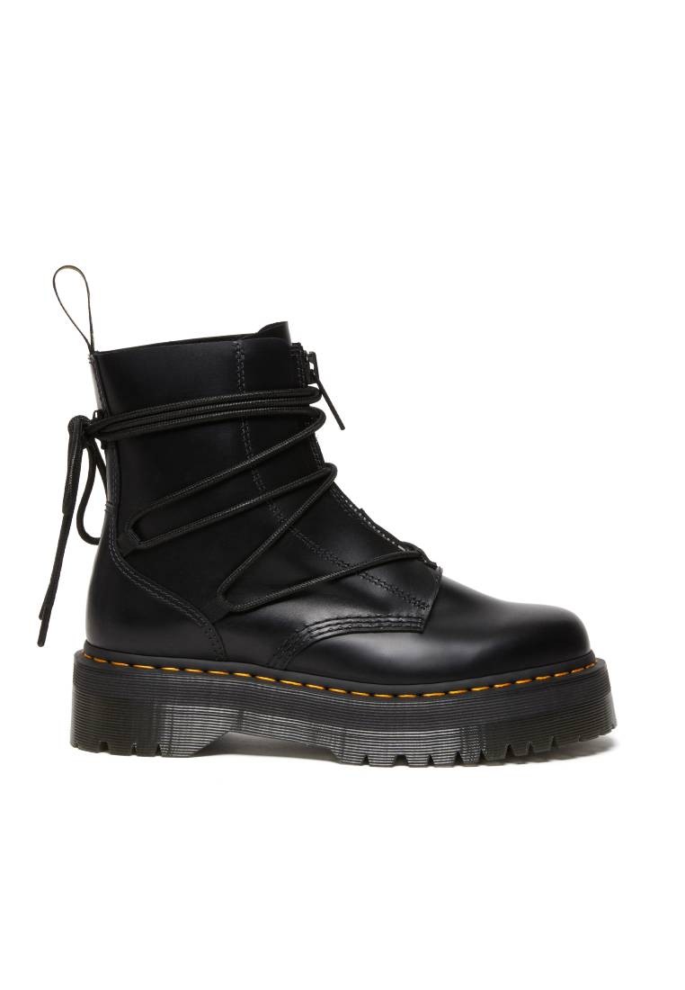 JARRICK II LACED LEATHER PLATFORM BOOTS