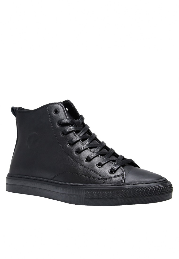 Leather Lace Up Sneakers LC-PB200973