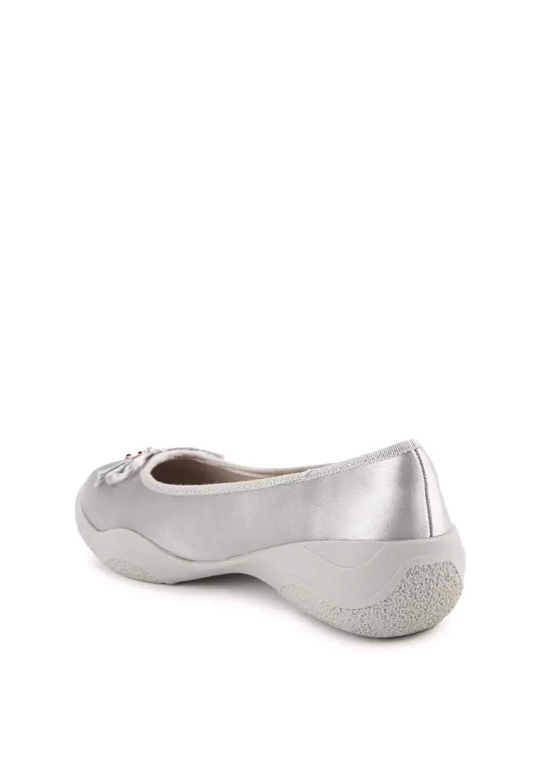 MALLORY J2535-12 FLATSHOES SILVER