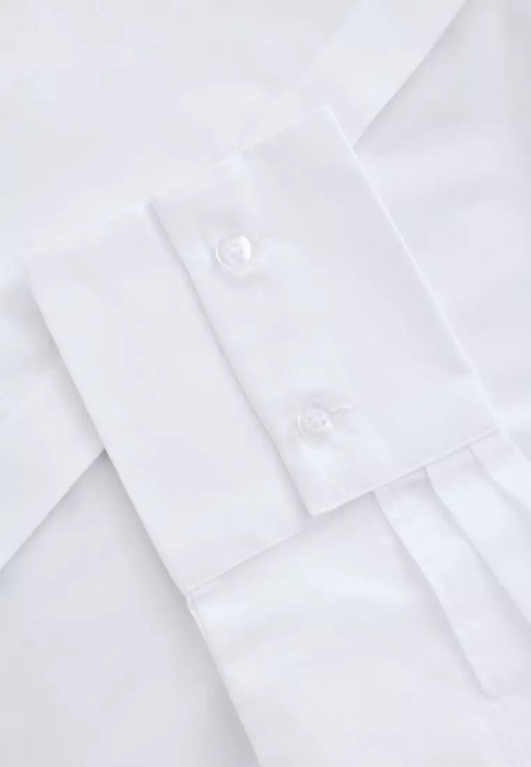 Fitted Stretch Essential Long Sleeve Shirt