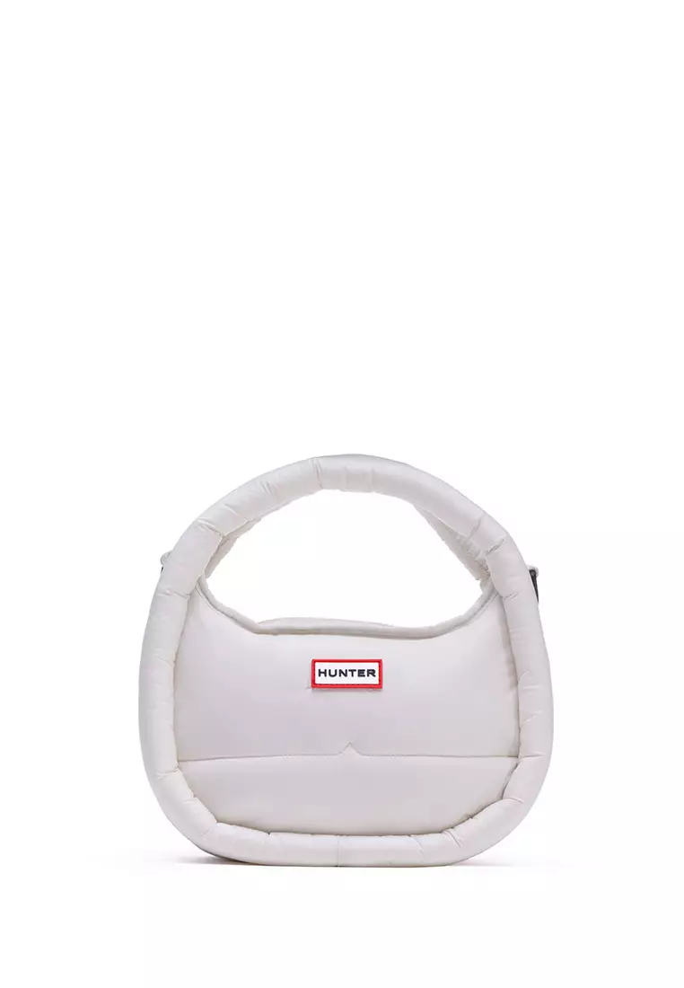 HUNT☆Framed Puffer Large Hobo - White Willow Buy Hunter Boots FRAMED PUFFER MIDI HOBO 2025 Online | ZALORA