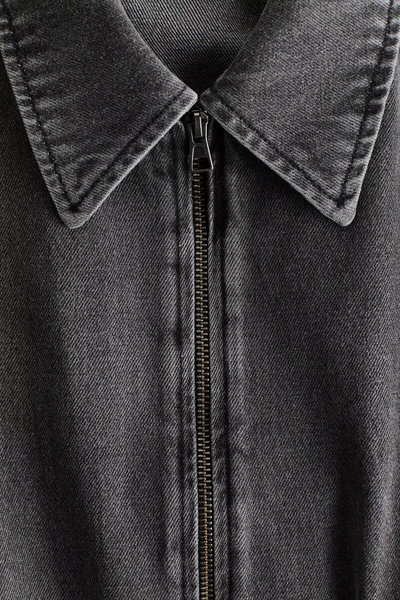 Oversized denim jacket