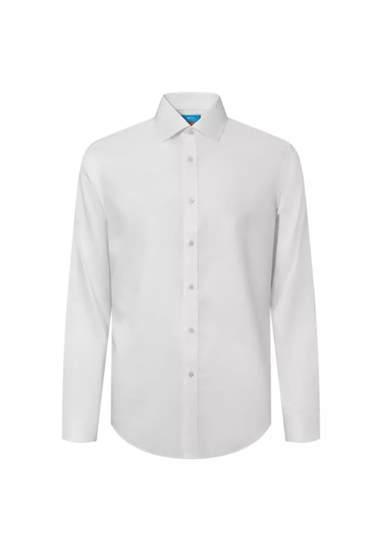 Non-Iron Fine Cotton Smart Fit Twill Shirt