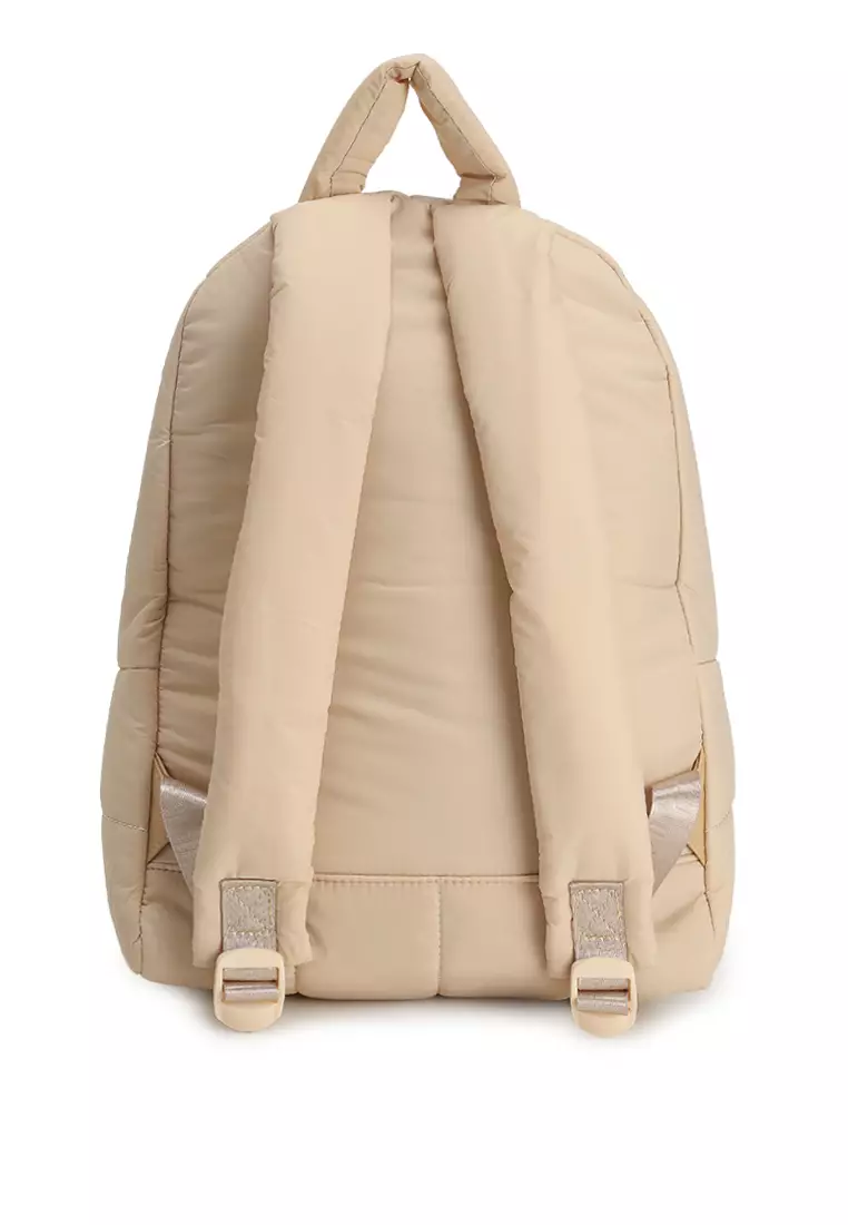 Quilted Nylon Backpack