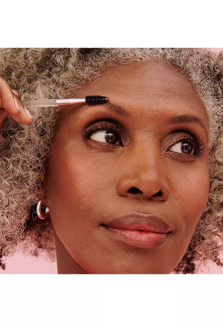 Dual-ended Eyebrow brush