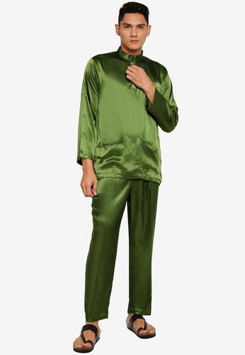 Buy Gene Martino Tradisional Baju Melayu Online On Zalora Singapore