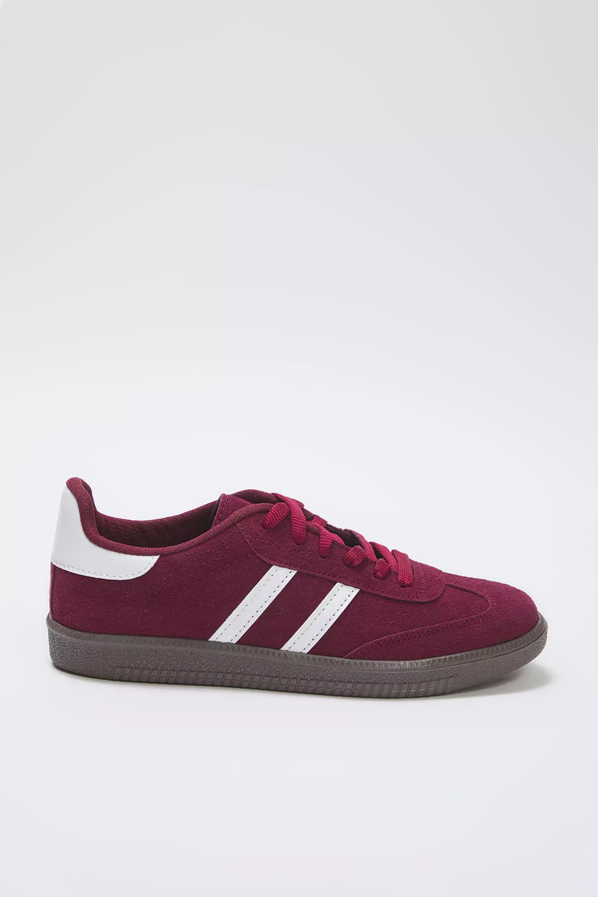 Retro Claret Red Women's Sports Shoes - Lace-Up Takaw25Sn00005