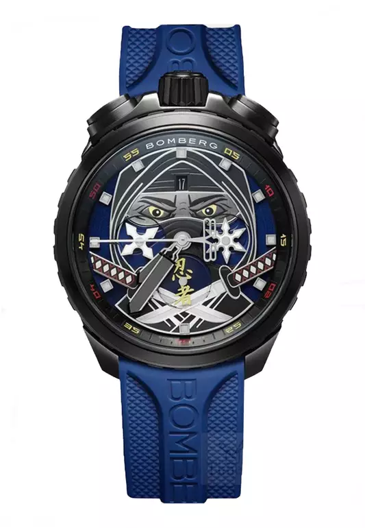 BOLT-68 LIMITED EDITION NINJA BLUE QUARTZ 45mm (BS45CHPBA.069-2.12)