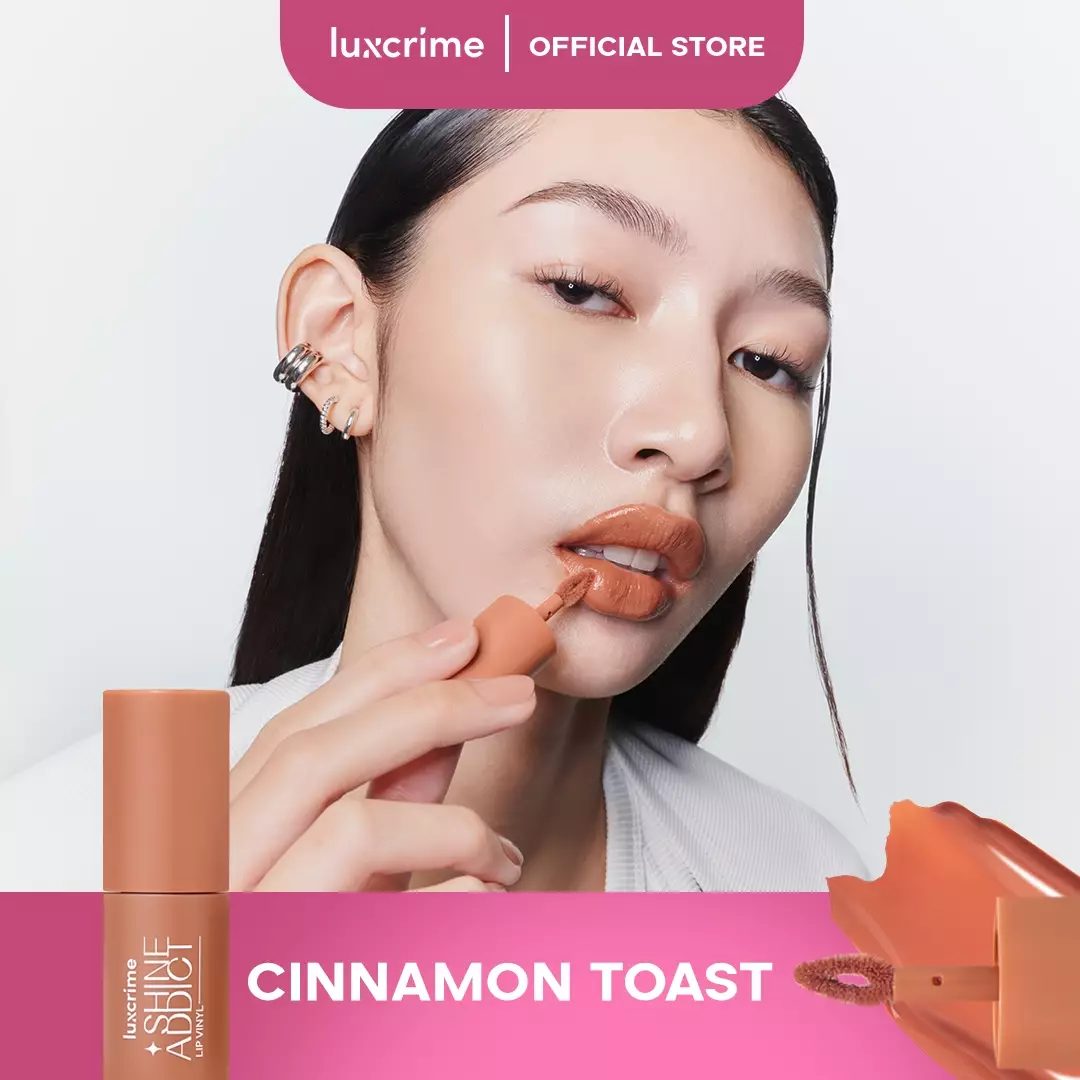 Luxcrime Shine Addict Lip Vinyl - Cinnamon Toast