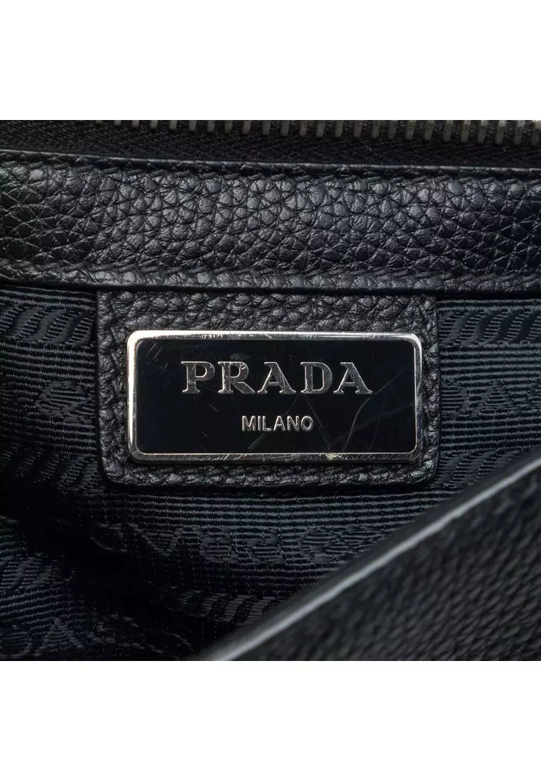 Pre-Loved Prada Vitello Phenix Flap Crossbody
