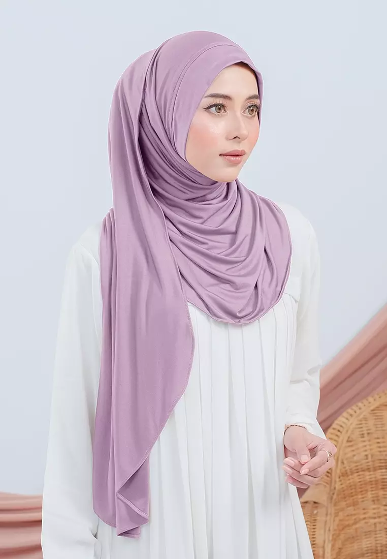 HIJAB INSTAN FAYZA - PASTEL PURPLE
